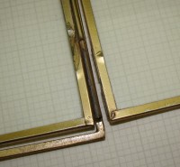 Рамка для фотографии настольная винтажная (M436)