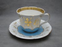 Vieux Bruxelles чашка для горячего шоколада коллекционная старинная (A124)
