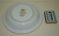 Limoges винтажная пепельница Цветы (A522)