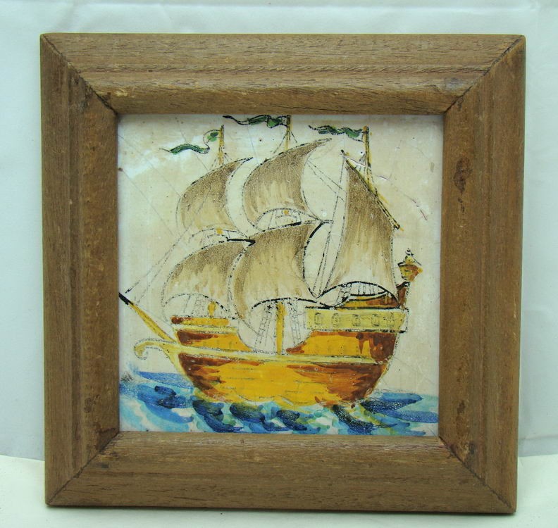 Рисунок на керамике старинный (U242)