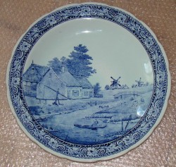 Блюдо большое DELFT  (Q6)