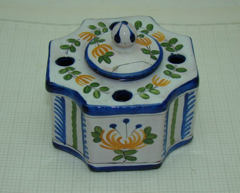 Чернильница старинная (U921)