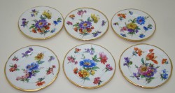 BOCH FRERES блюдечки подставки старинные 6 шт. (W908)