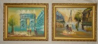 Картины парные Париж (X340)