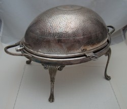 Старинное сервировочное блюдо с крышкой (N114)