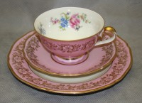 Zeh Scherzer чайная тройка винтажная (M048)