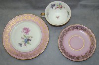 Zeh Scherzer чайная тройка винтажная (M048)