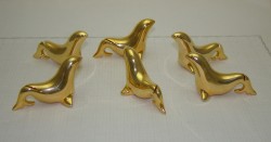 Фигурки подставки для визиток Морской котик 6 шт. (A523)