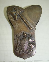 Зажим для денег бумаг "Рыцарь" (V832)