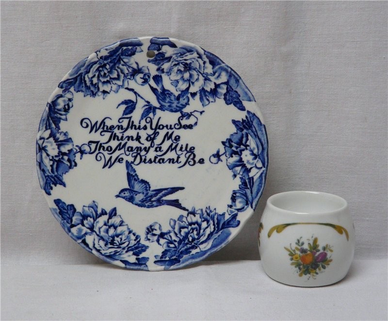 Тарелка и подставка для яйца (S415)