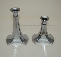 WMF подсвечники дизайнерские винтажные маленькие 2 шт. (A326)