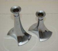 WMF подсвечники дизайнерские винтажные маленькие 2 шт. (A326)