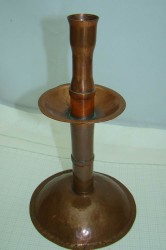 Подсвечник медный старинный (U910)