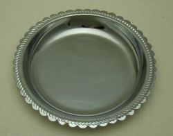 Блюдечко лоток металлический (X092)