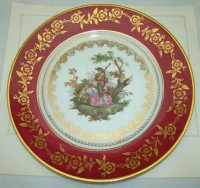 Limoges Haviland тарелка большая винтажная (M634)