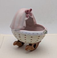 Molaroni? кашпо старинное ручной работы Люлька (B018)