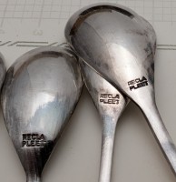 Recla десертные кофейные ложечки старинный набор 6 шт. (B114)