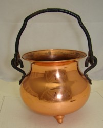 Кашпо медное (Q576)