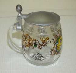 Кружка пивная сувенирная горчичница Карета (Q616)