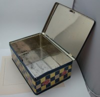 Коробка жестяная винтажная (A625)