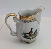 Rudolf Wachter старинный сливочник Охота (B019)