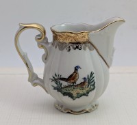 Rudolf Wachter старинный сливочник Охота (B019)