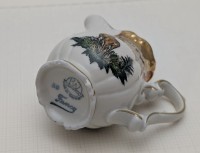 Rudolf Wachter старинный сливочник Охота (B019)