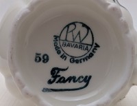 Rudolf Wachter старинный сливочник Охота (B019)