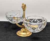 Val Saint Lambert менажница конфетница винтажная (B115)