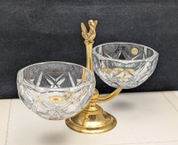 Val Saint Lambert менажница конфетница винтажная (B115)