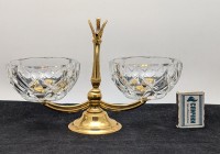 Val Saint Lambert менажница конфетница винтажная (B115)