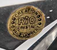 Val Saint Lambert менажница конфетница винтажная (B115)