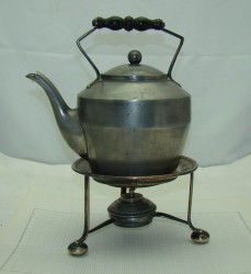 Бульотка антикварная чайник с подогревом (R961)