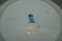 Блюдечко фарфоровое Burgund W.K (V901)