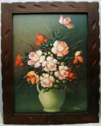 Картина репродукция натюрморт Цветы (W078)