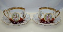 Moritz Zdekauer чайные пары винтажные 2 шт. (W912)
