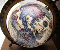 Букенды винтажные подставки для книг Глобус (M734)