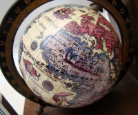 Букенды винтажные подставки для книг Глобус (M734)