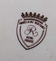 Revol France винтажное фарфоровое блюдо (B116)