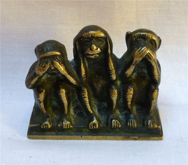 Три обезьяны  (H767)
