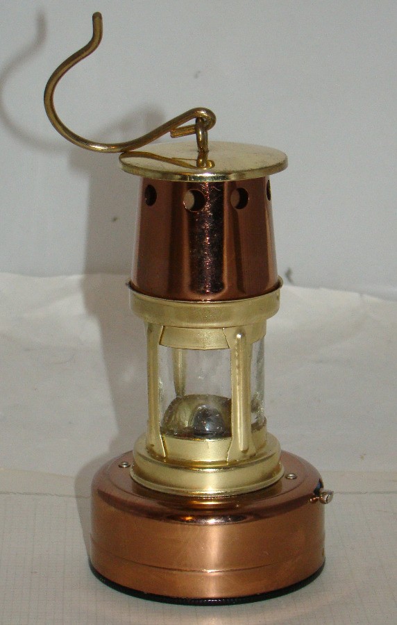 Светильник винтажный "Шахтерская лампа" (V938)