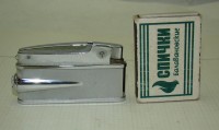 Зажигалка Penguin бензиновая старинная (Q095)