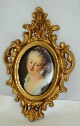 Репродукция на шелке (W586)