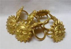 Кольца для салфеток "Солнце" 8 шт. (J692)