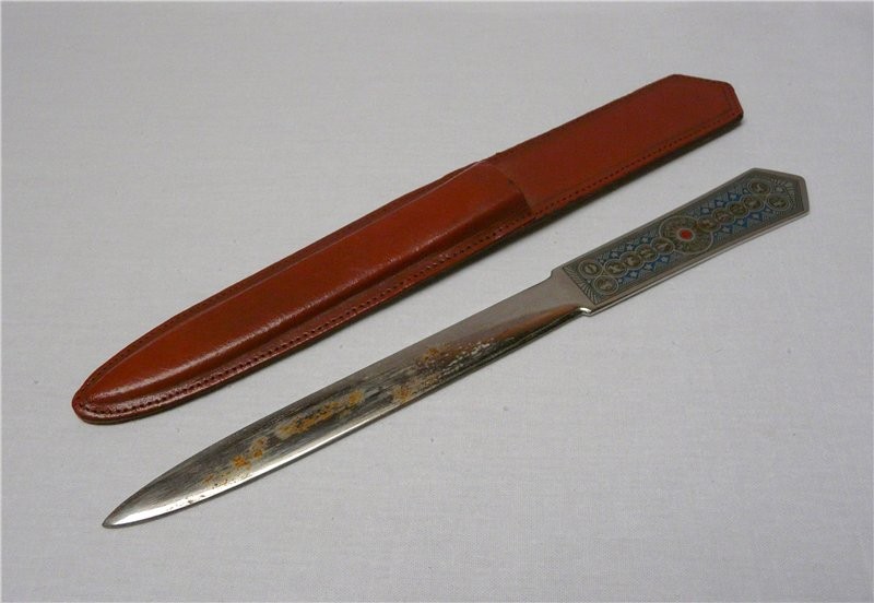 Нож для бумаг в чехле "Знаки зодиака" (K725)