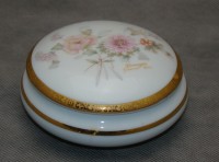 Limoges шкатулка фарфоровая винтажная (M539)