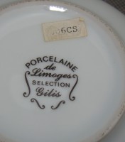 Limoges шкатулка фарфоровая винтажная (M539)