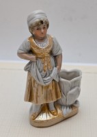 Статуэтка старинная с вазочкой карандашницей (B021)