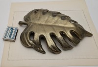 Блюдо подставка винтажная Лист (B217)