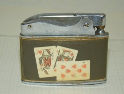 Зажигалка Elvin Super lighter бензиновая старинная (Q096)